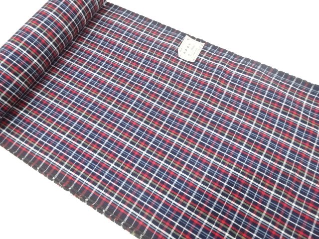 JAPANESE KIMONO / ANTIQUE BOLT FOR KIMONO / WOOL